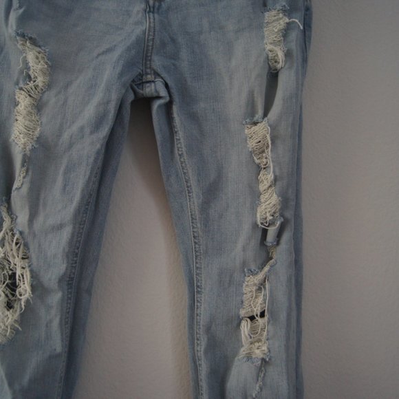 Empyre Verge Tapered Skinny Distressed Light Wash Jeans Men’s Size 28 - Picture 3 of 8